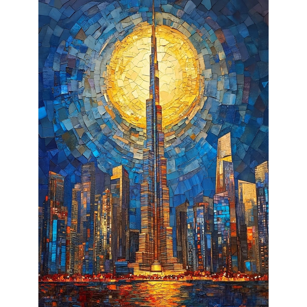 Home Decor Dubai - 500/1000/1200/2000PCS Puzzles for Adults Night View