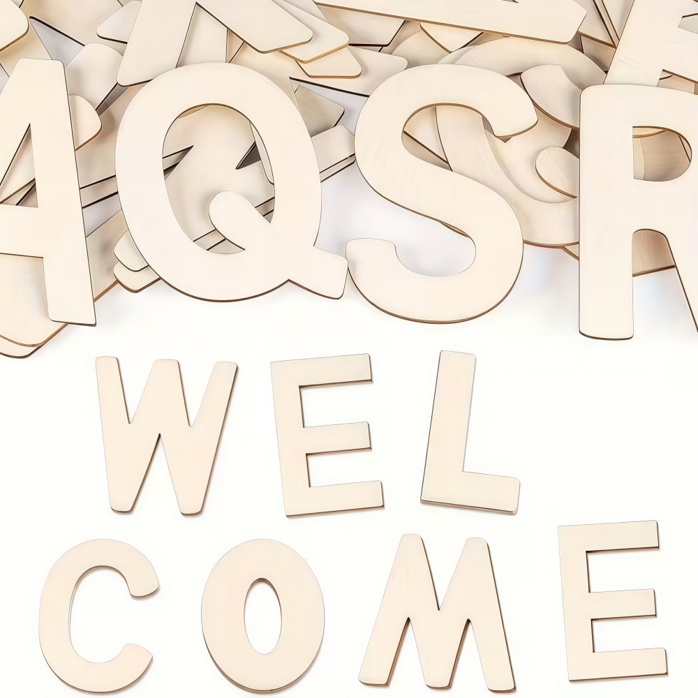 26pcs Designable Wood Letters  - Wooden Letter Sign 리뷰 및 가격