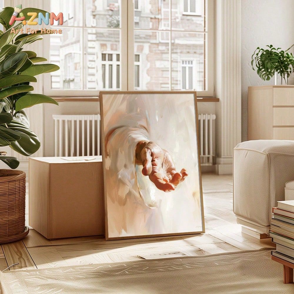 AZNM Christian Jesus Reaching  - Home Decor Jesus 리뷰 및 가격