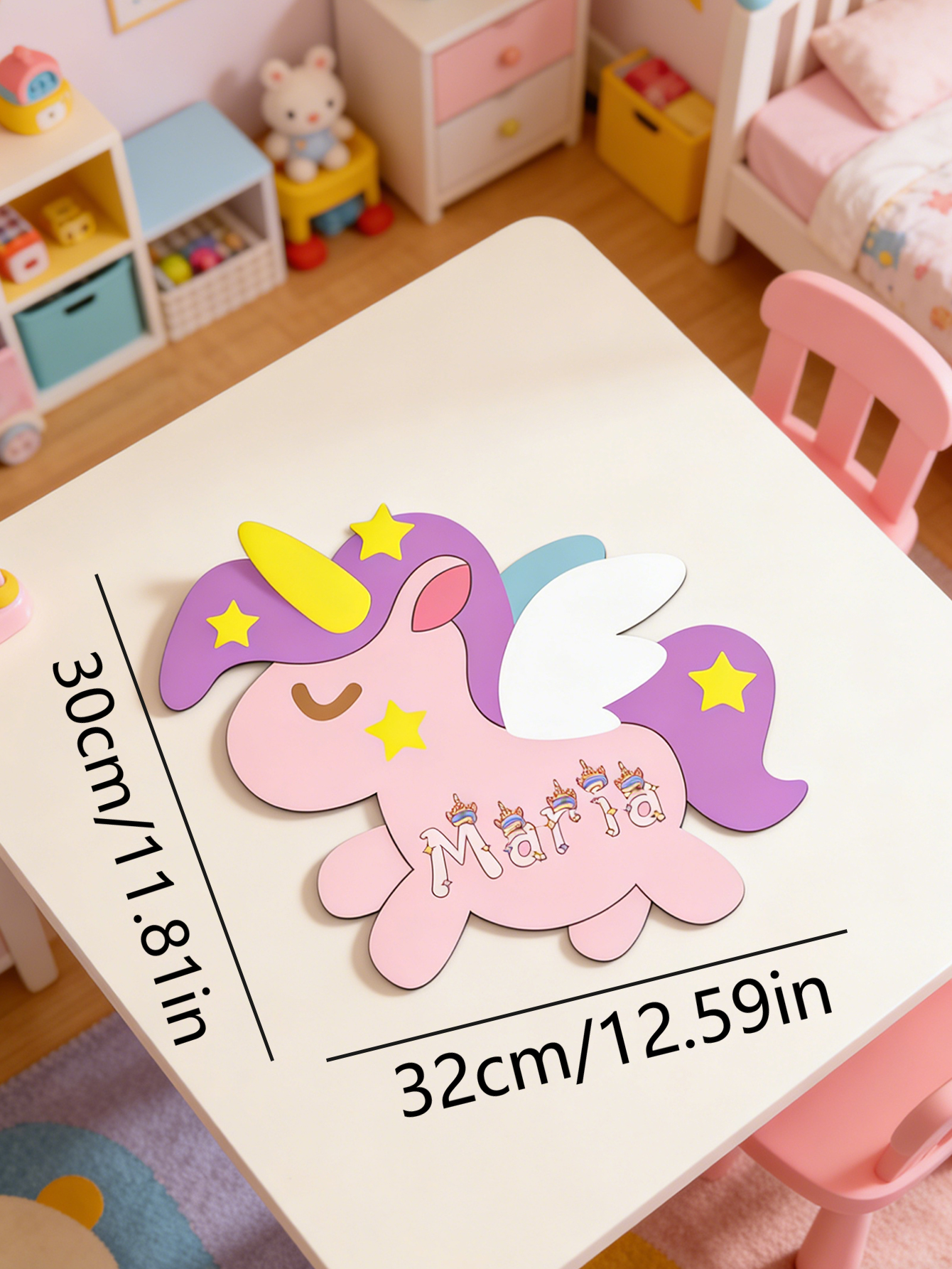 Custom Unicorn Wooden Name Sig - Wooden Letter Sign 리뷰 및 가격