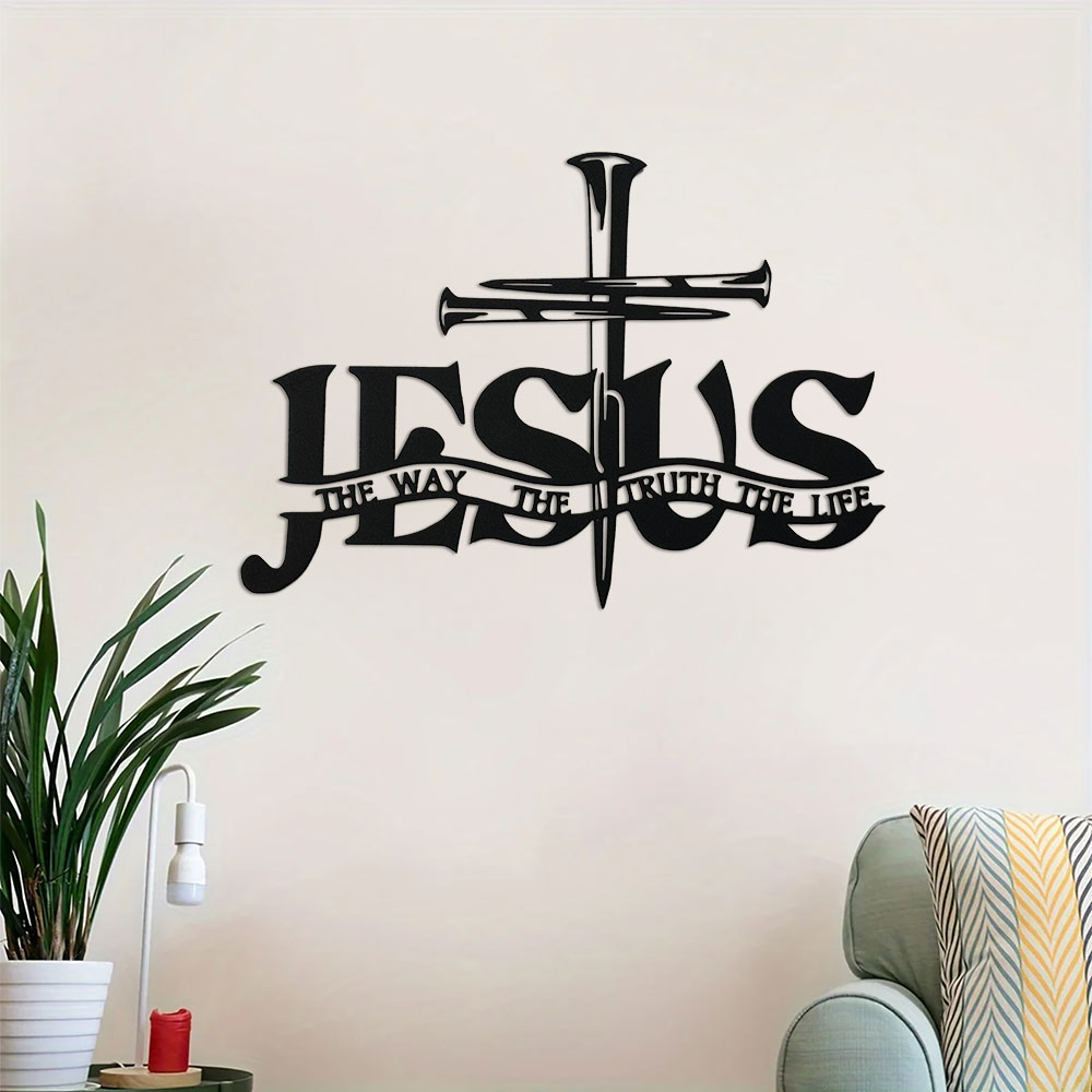 1Pc Jesus & Praying Hands Meta - Home Decor Jesus 리뷰 및 가격