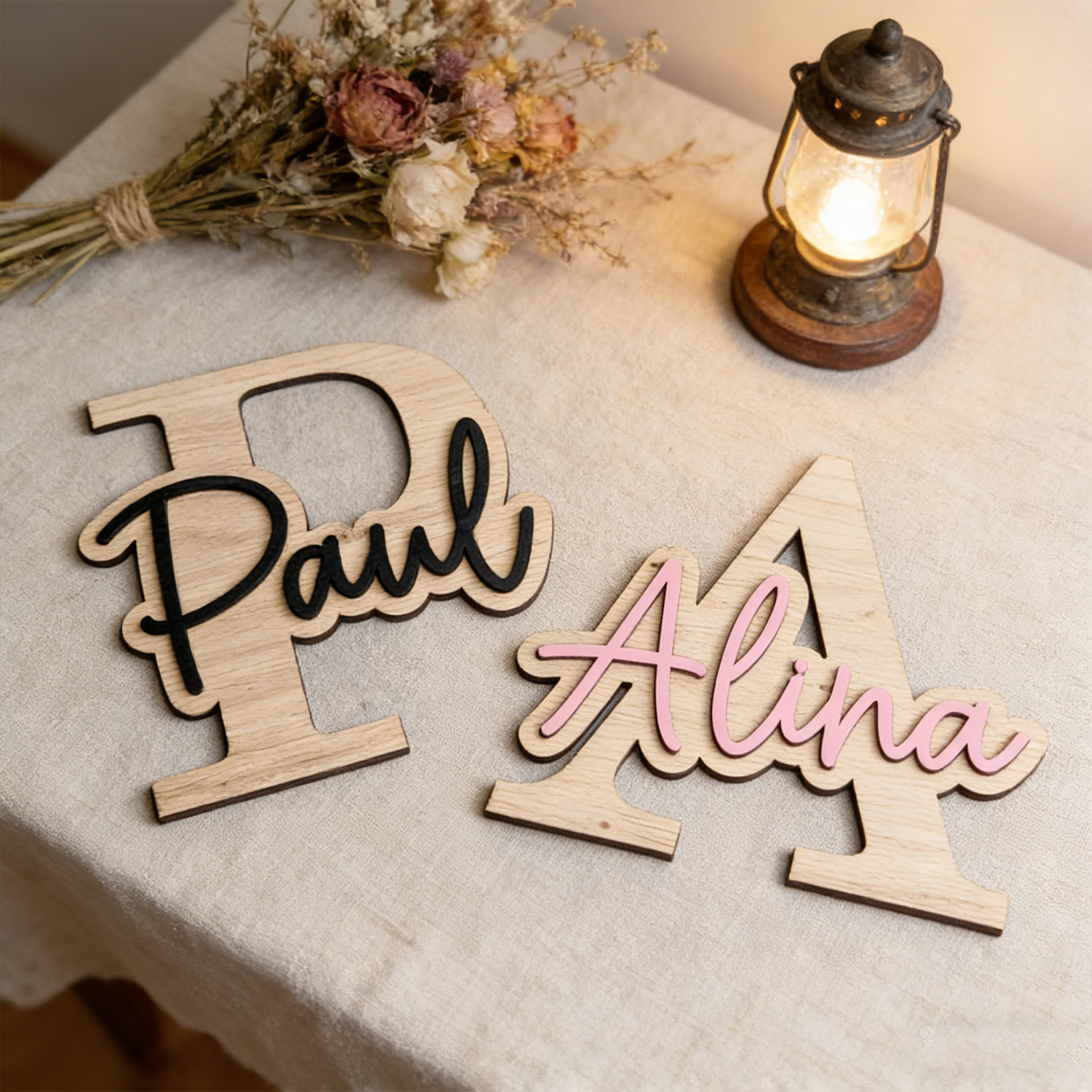 1pc Customizable Wooden Letter - Wooden Letter Sign 리뷰 및 가격