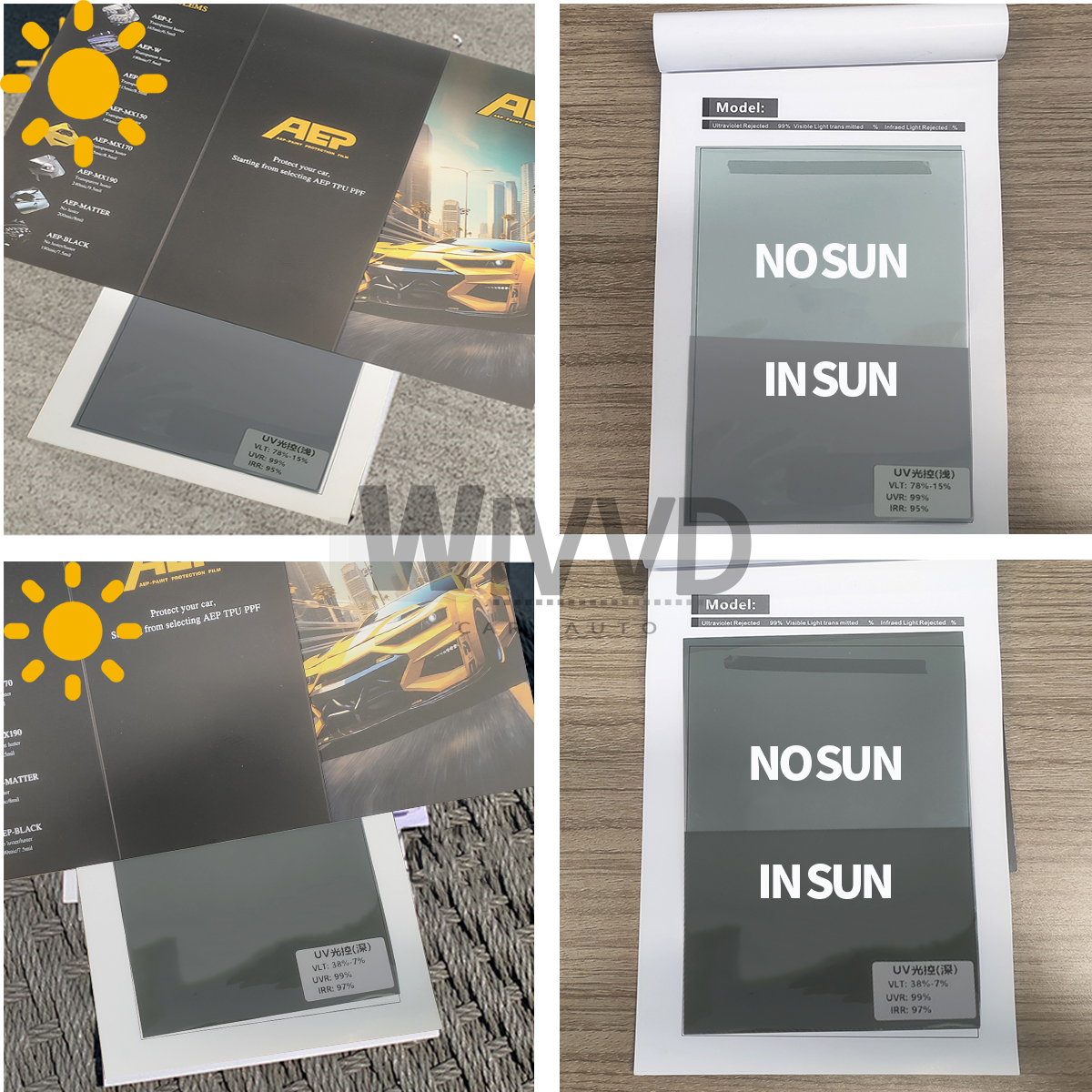 Solar Tint Photochromic Film C - Home Decor Window Blinds 리뷰 및 가격