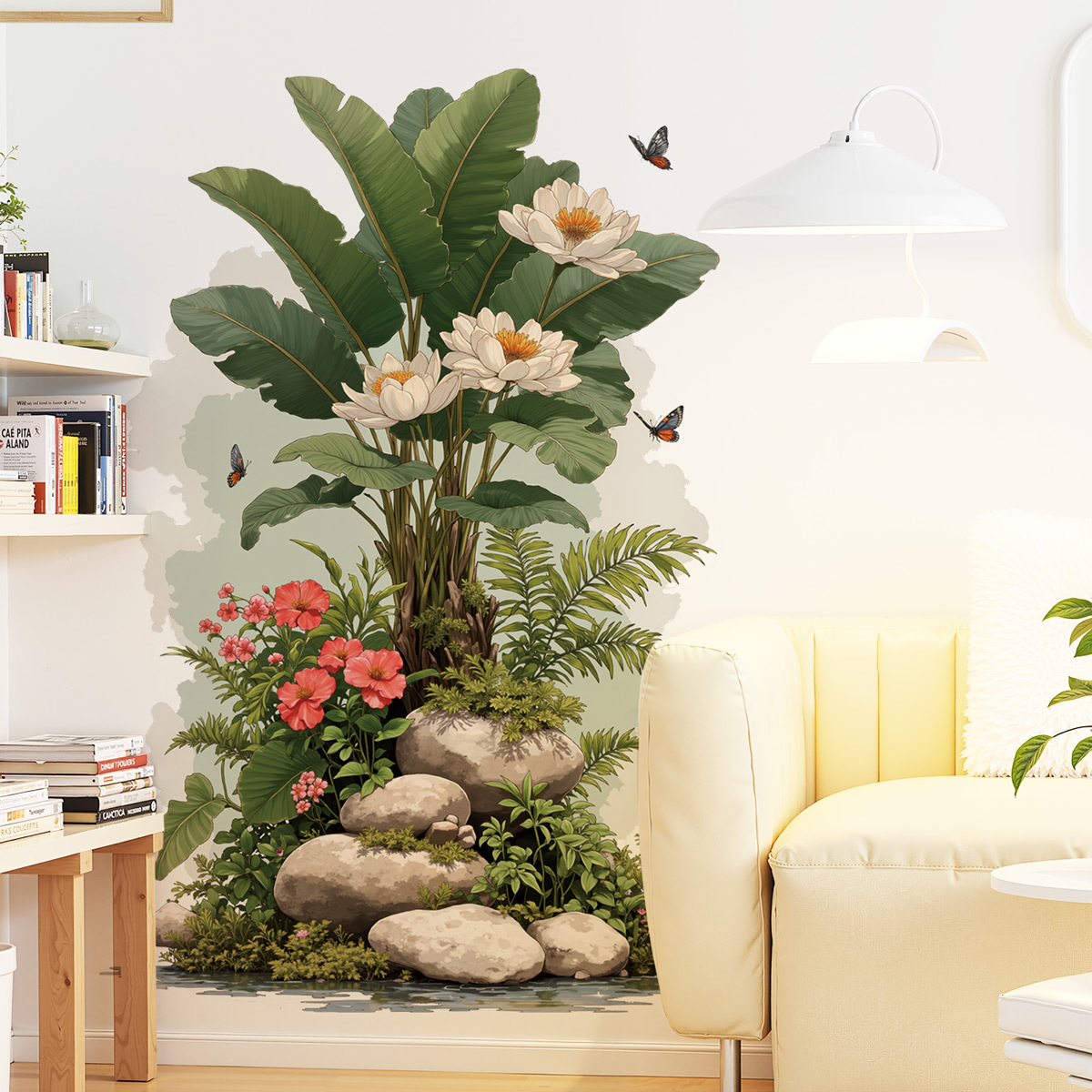 Large Size Green Plant Wall De - Home Decor Aesthetic Pinterest 리뷰 및 가격