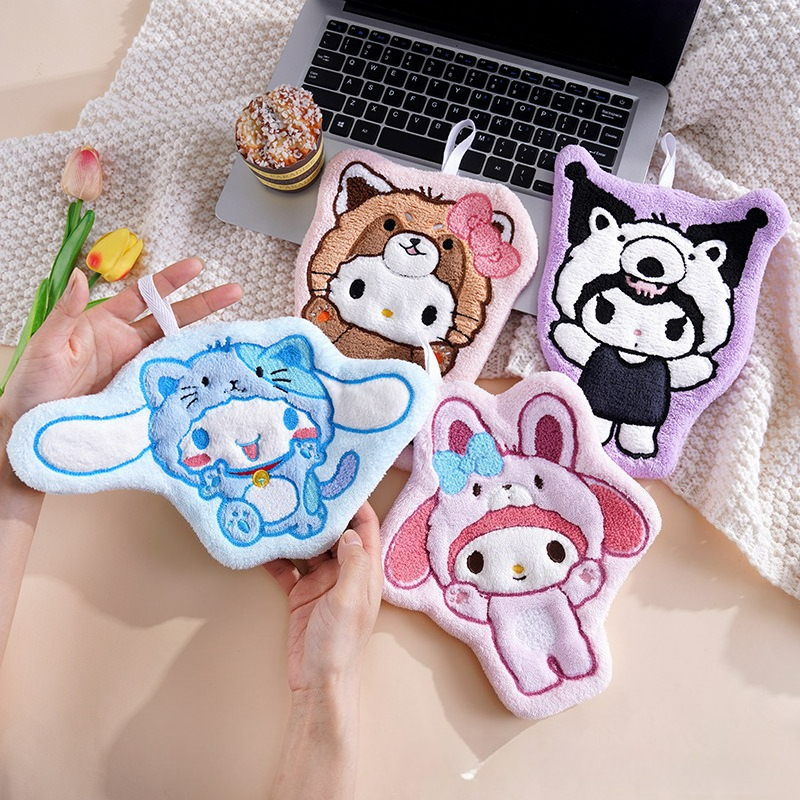 1/4 Pcs Soft Thick Sanrio Kuro - Home Decor Kitchen 리뷰 및 가격