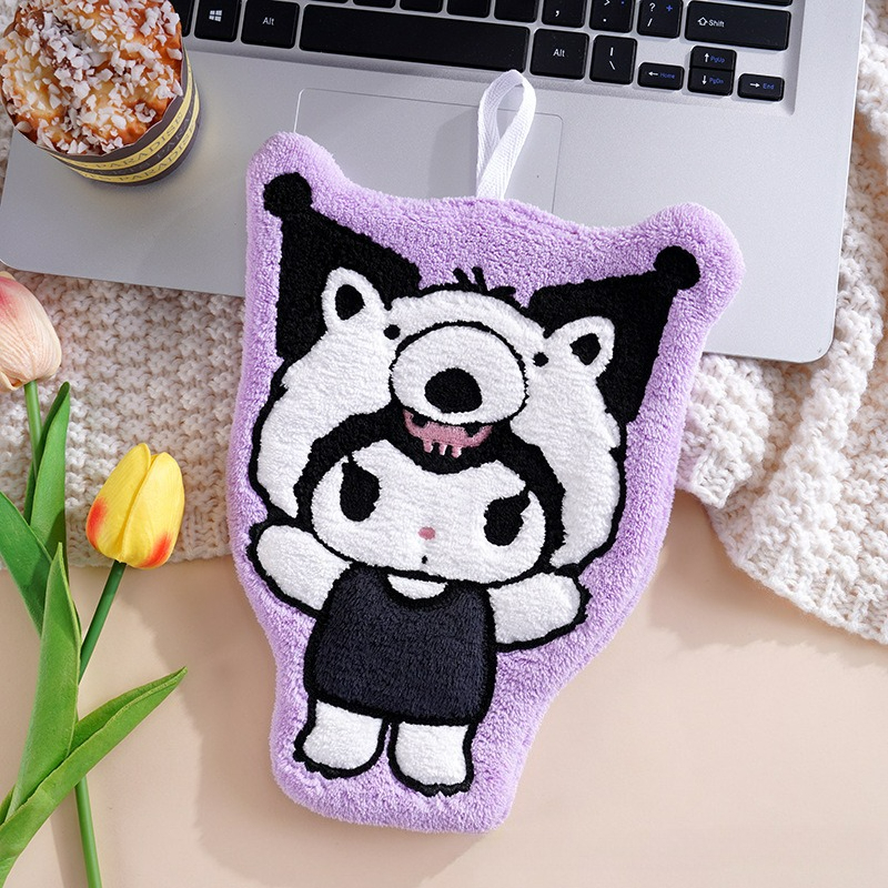 1/4 Pcs Soft Thick Sanrio Kuro - Home Decor Kitchen 리뷰 및 가격