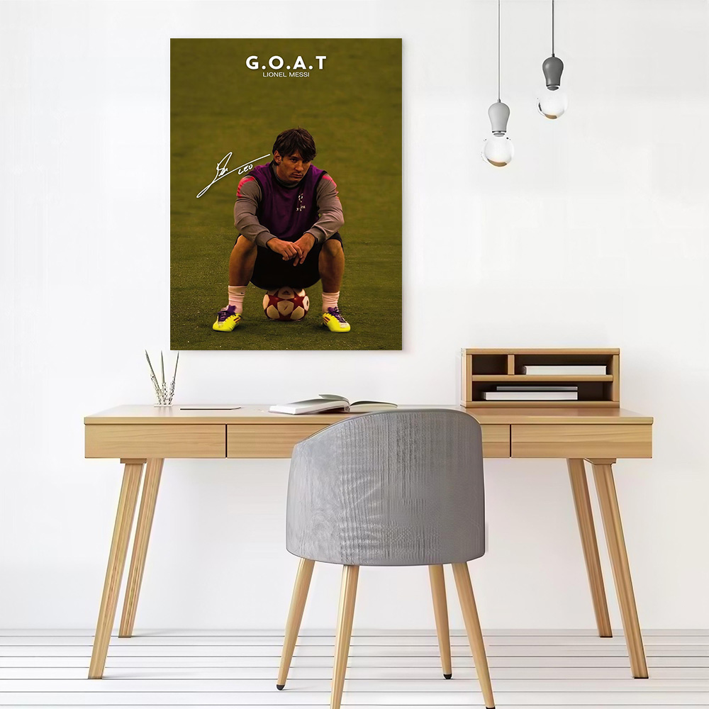 Lionel Messi Poster Canvas Wal - Home Decor Zen 리뷰 및 가격