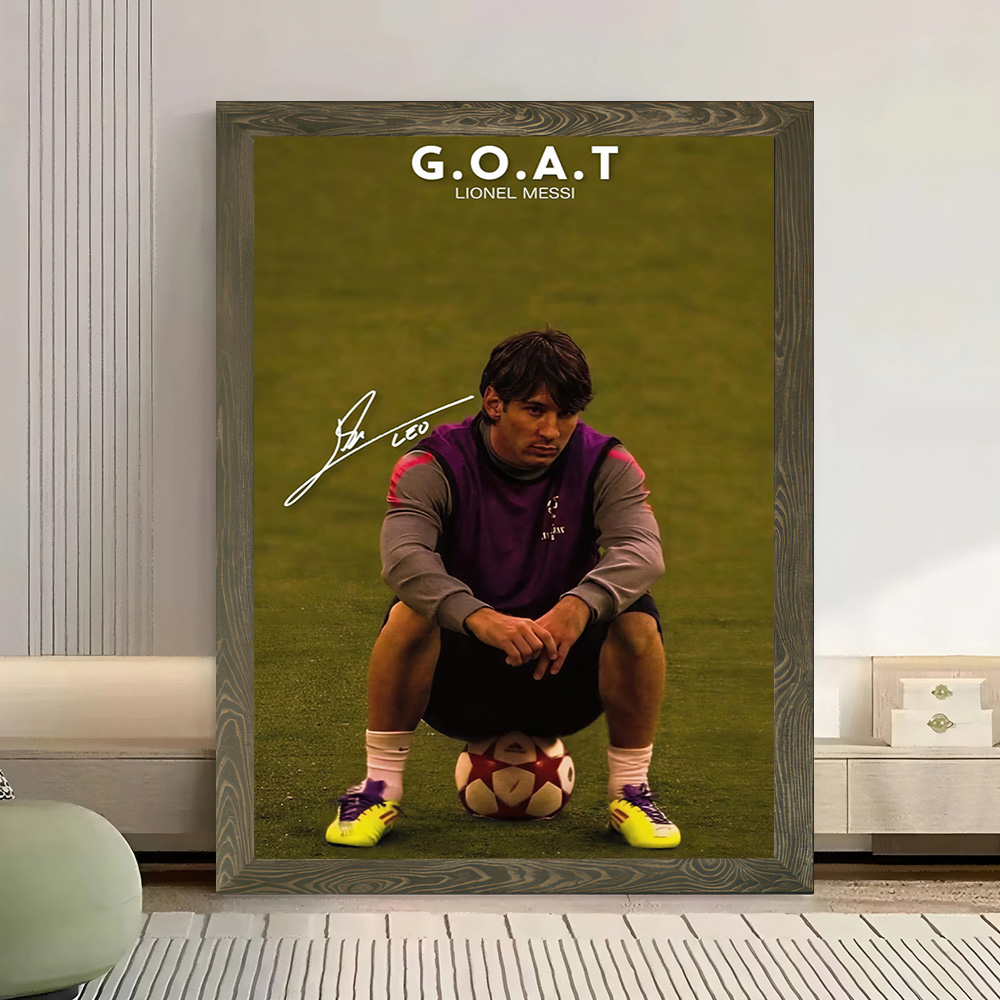 Lionel Messi Poster Canvas Wal - Home Decor Zen 리뷰 및 가격