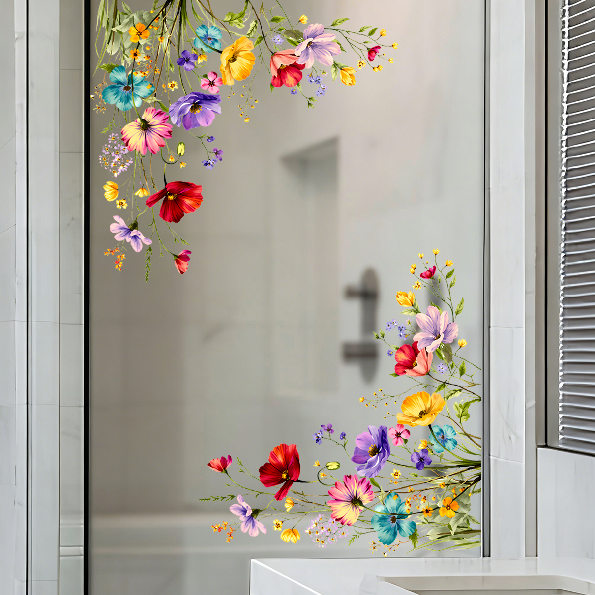 Watercolor Flower Mirror Wall  - Home Decor Aesthetic Pinterest 리뷰 및 가격