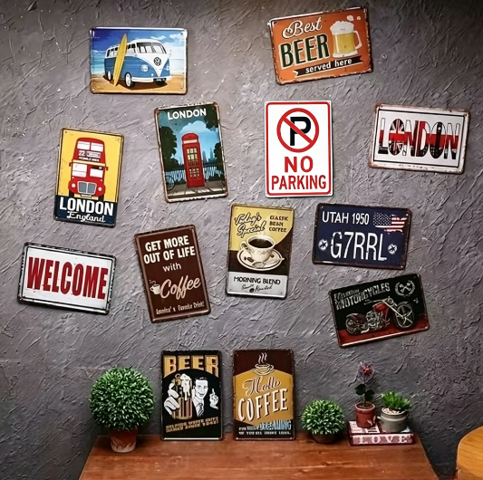 Vintage Travel Round The World - Home Decor Dubai 리뷰 및 가격