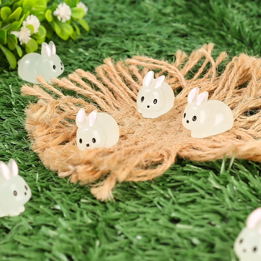 50/2Pcs Mini Glow Rabbit Ornam - Home Decor Aesthetic Pinterest 리뷰 및 가격