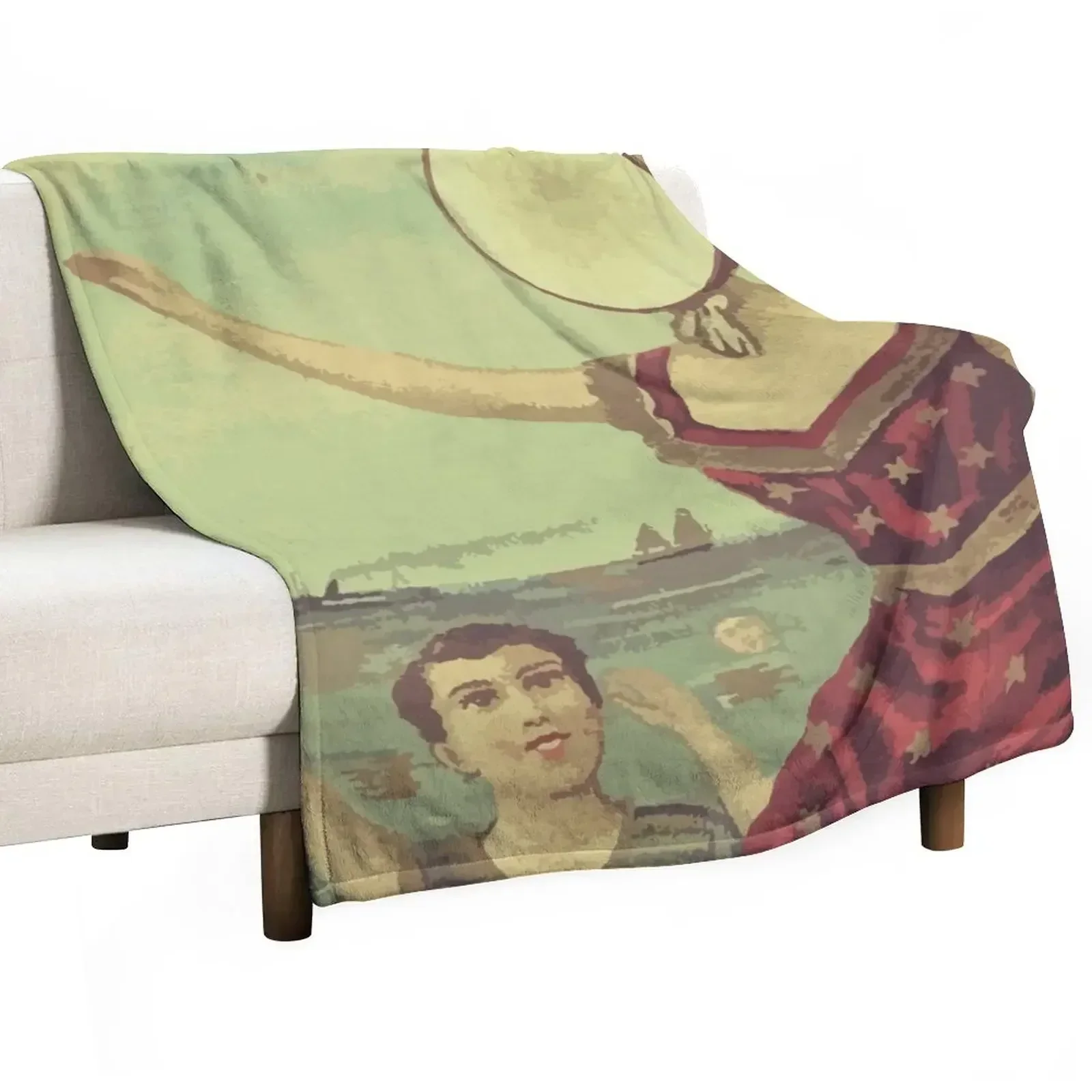 Neutral Milk Hotel In the Aero - Neutral Throw Blanket 리뷰 및 가격