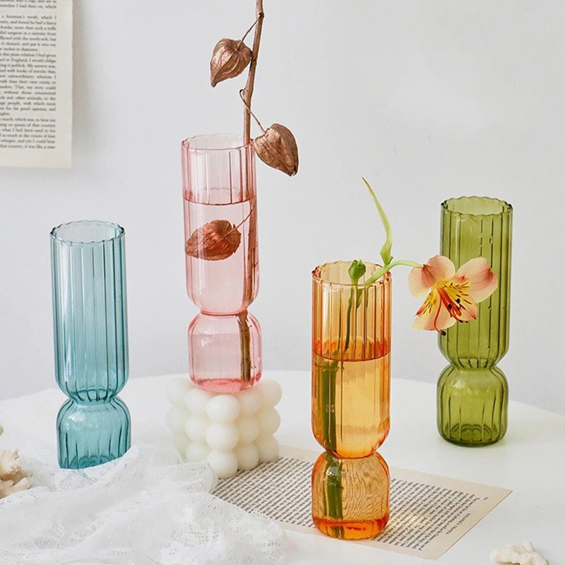 Nordic Glass Vase Small Glass  - Glass Vase Nordic 리뷰 및 가격