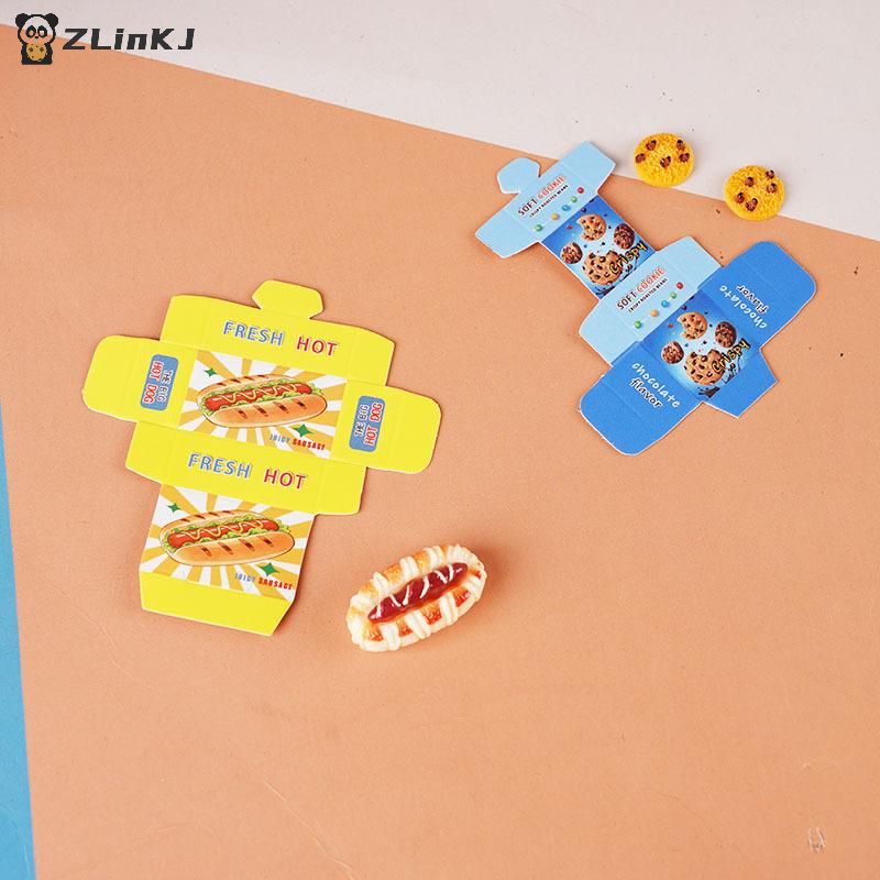 ▶5 Sets Miniature Fast Food Pa - Home Decor Kitchen 리뷰 및 가격