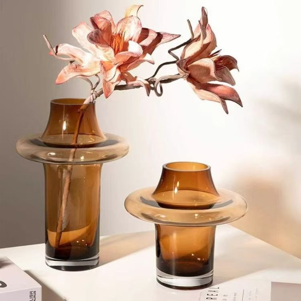 Modern Simple Glass Flower Vas - Glass Vase Nordic 리뷰 및 가격