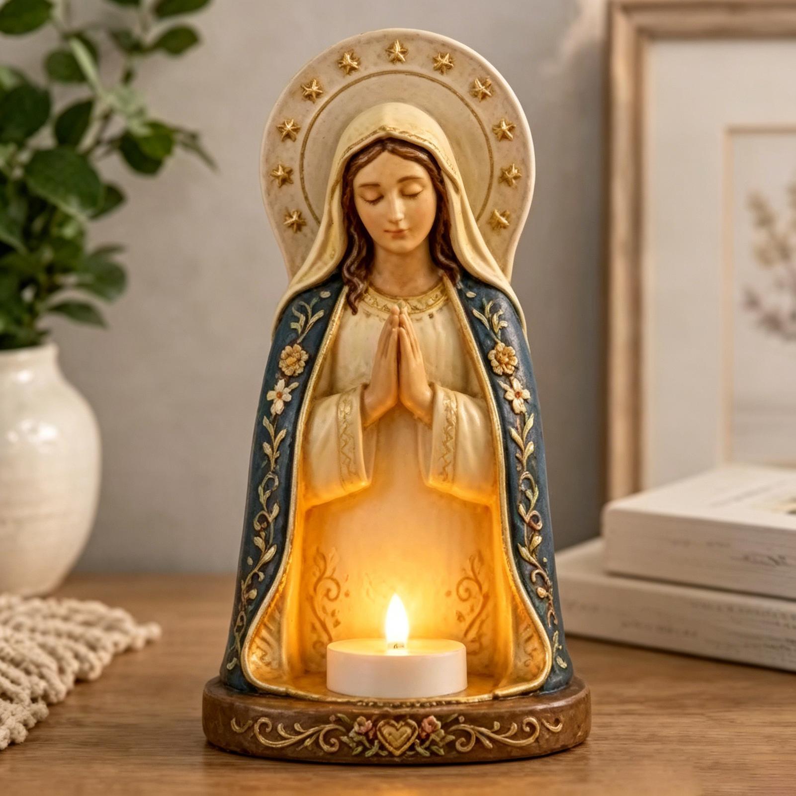 Jesus Tealight Candle Stand Ch - Home Decor Jesus 리뷰 및 가격
