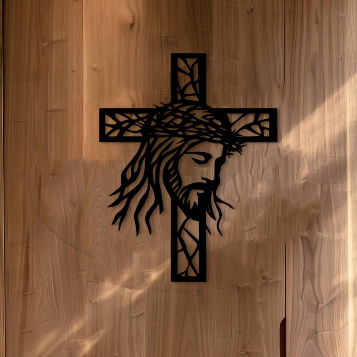 Iron Jesus Cross Wall Art - Me - Home Decor Jesus 리뷰 및 가격