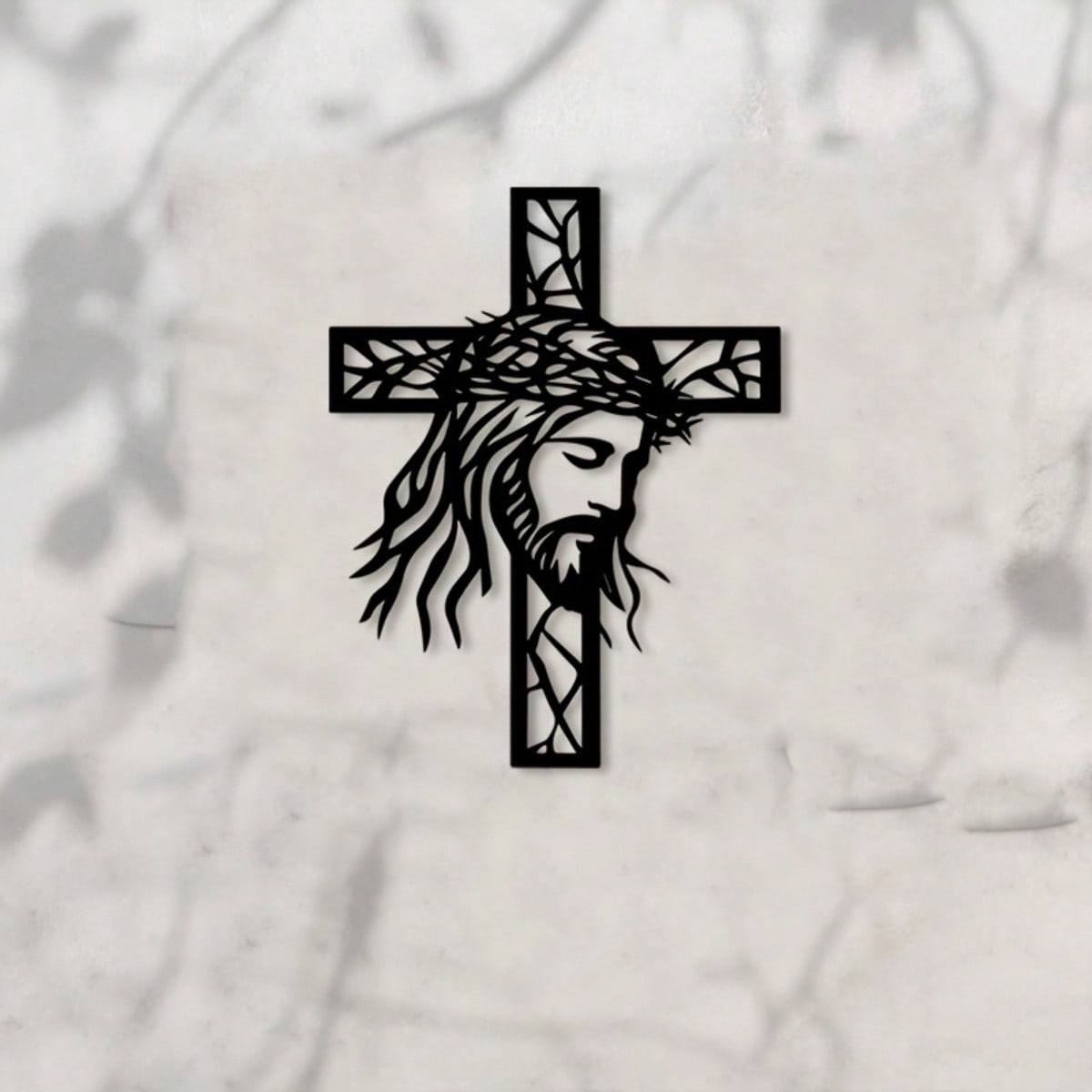Iron Jesus Cross Wall Art - Me - Home Decor Jesus 리뷰 및 가격