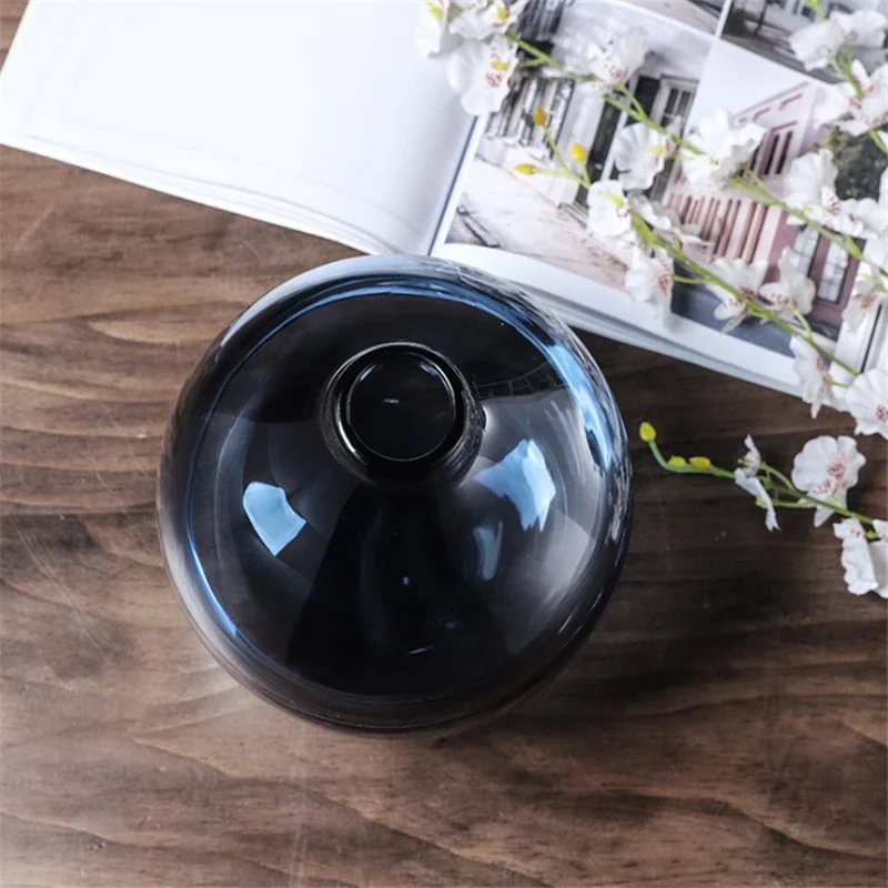 Minimalist Blue Black Glass Va - Glass Vase Nordic 리뷰 및 가격