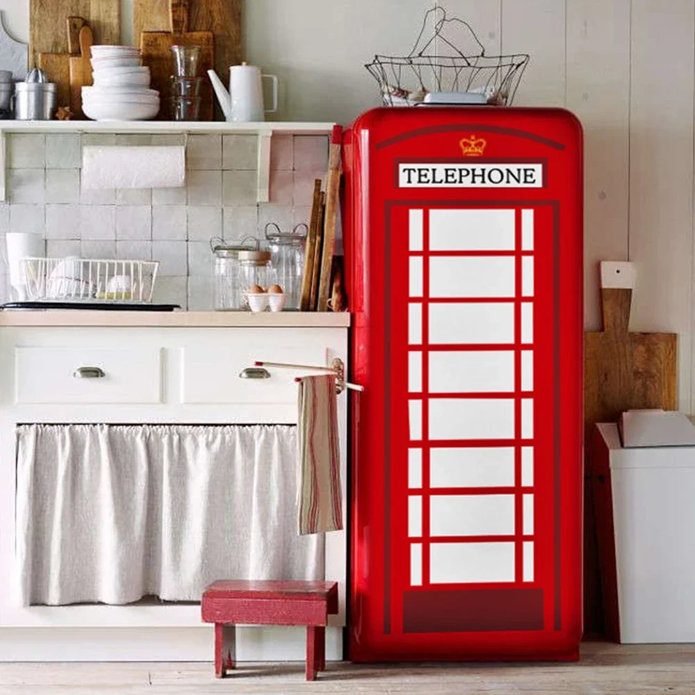 Retro Graffiti Fridge Door Mur - Home Decor On Sale 리뷰 및 가격