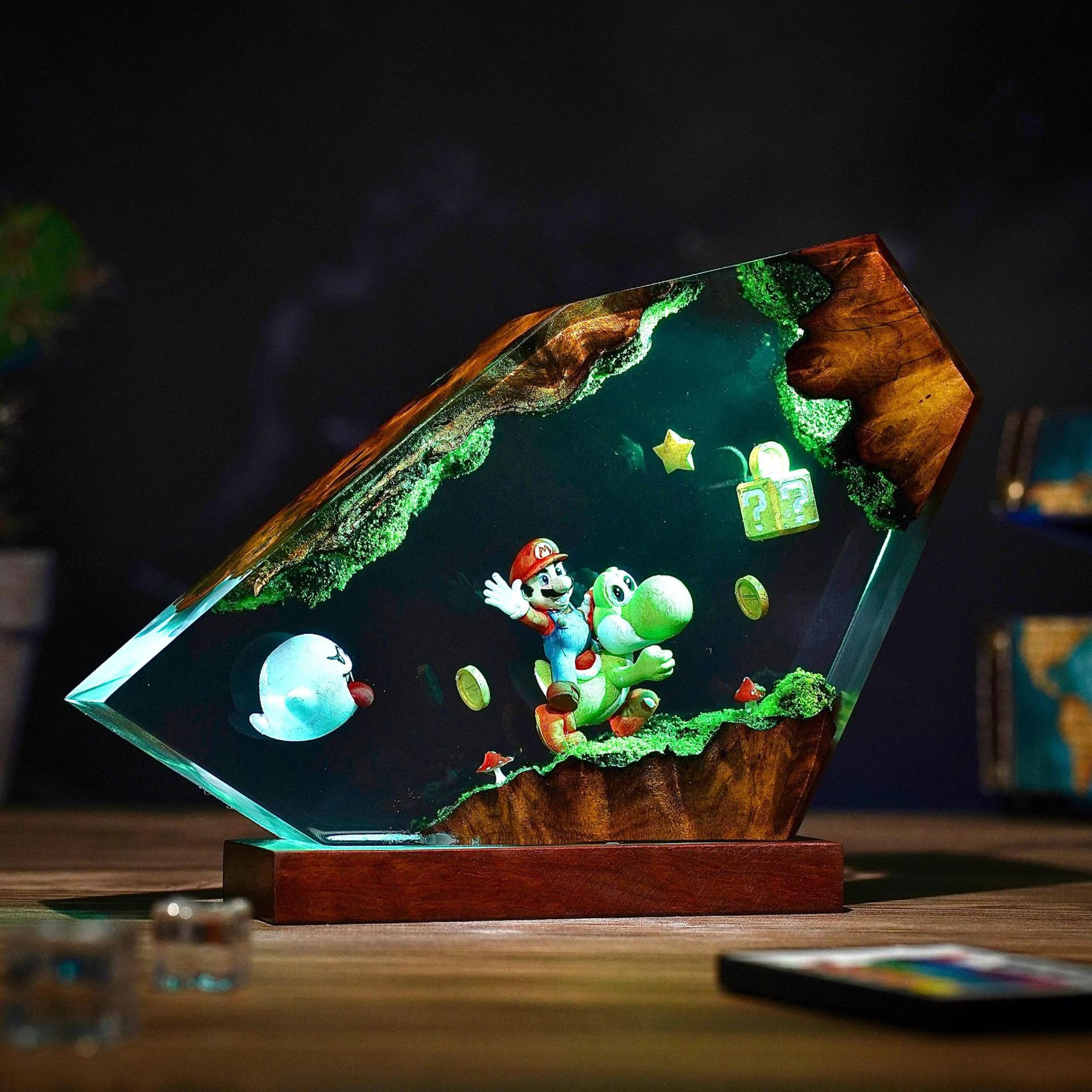 Table Resin Lamp Cartoon Anime - Home Decor Zen 리뷰 및 가격