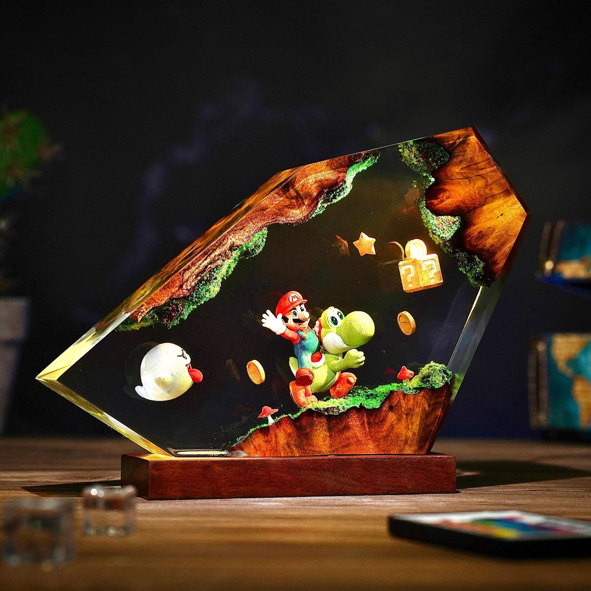 Table Resin Lamp Cartoon Anime - Home Decor Zen 리뷰 및 가격