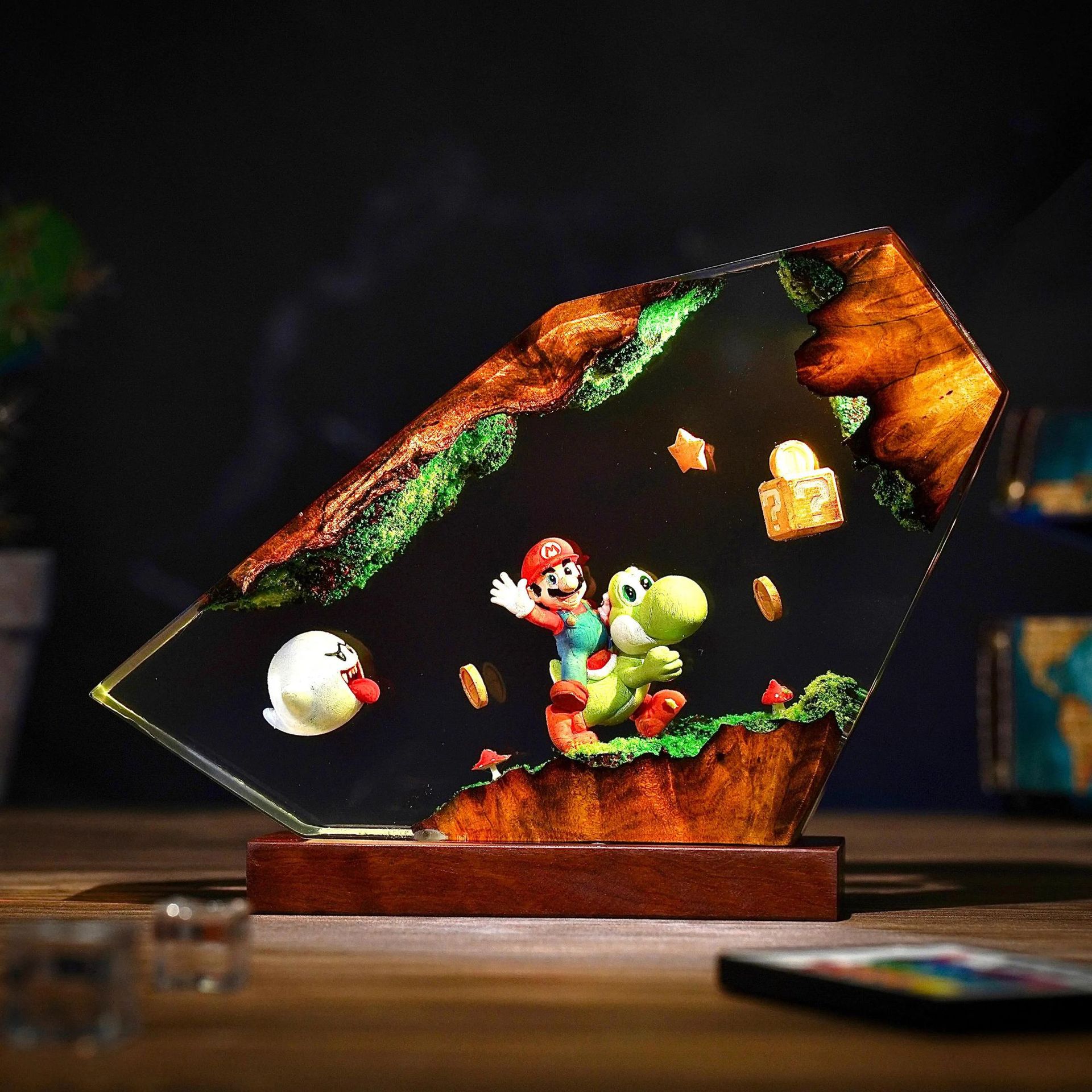 Table Resin Lamp Cartoon Anime - Home Decor Zen 리뷰 및 가격
