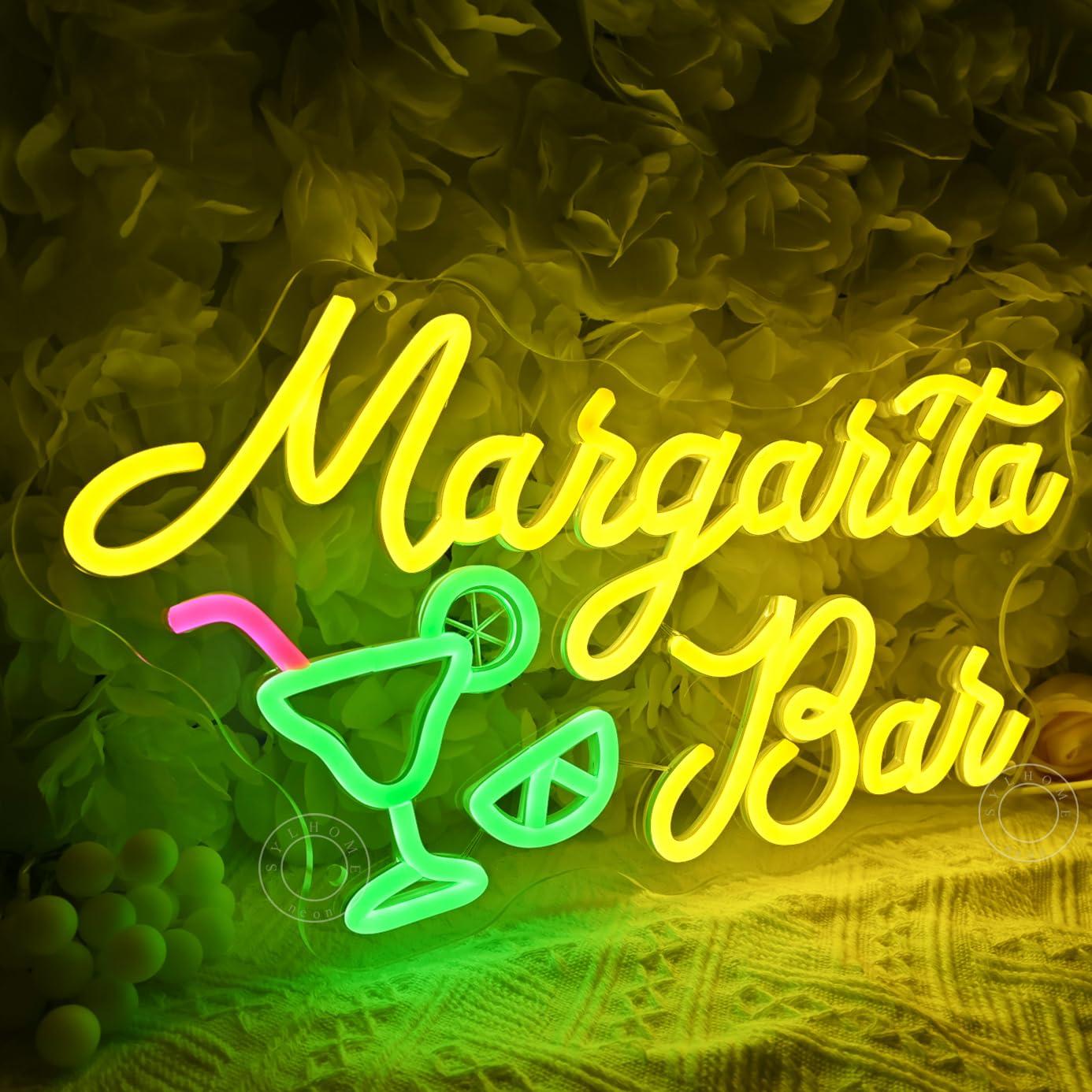 Margarita Bar Neon Sign Dimmab - Home Decor Kitchen 리뷰 및 가격