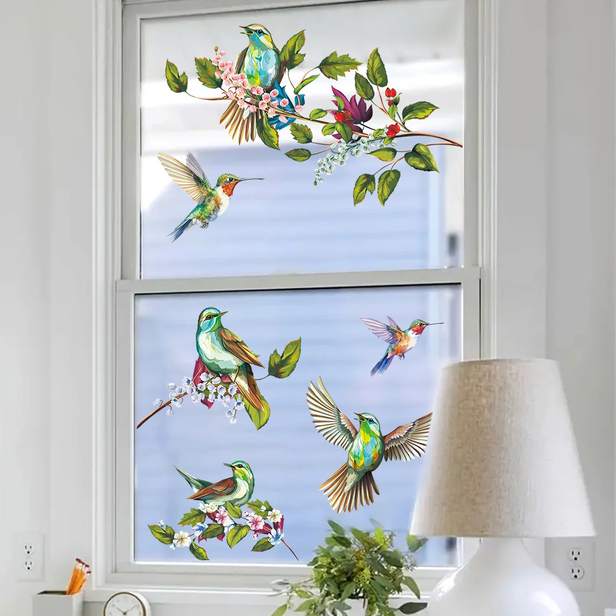 1Pc Watercolor Simulation Bird - Home Decor Aesthetic Pinterest 리뷰 및 가격