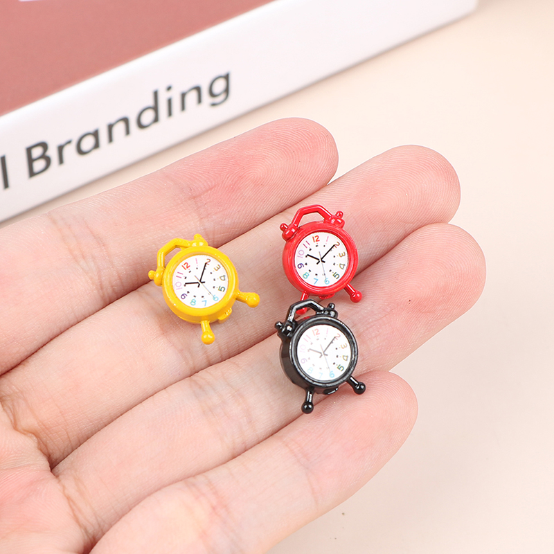 1PC 1:12 Scale Alarm Clock Dol - Home Decor Kitchen 리뷰 및 가격