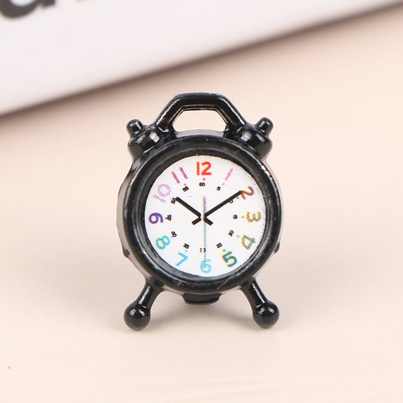 1PC 1:12 Scale Alarm Clock Dol - Home Decor Kitchen 리뷰 및 가격