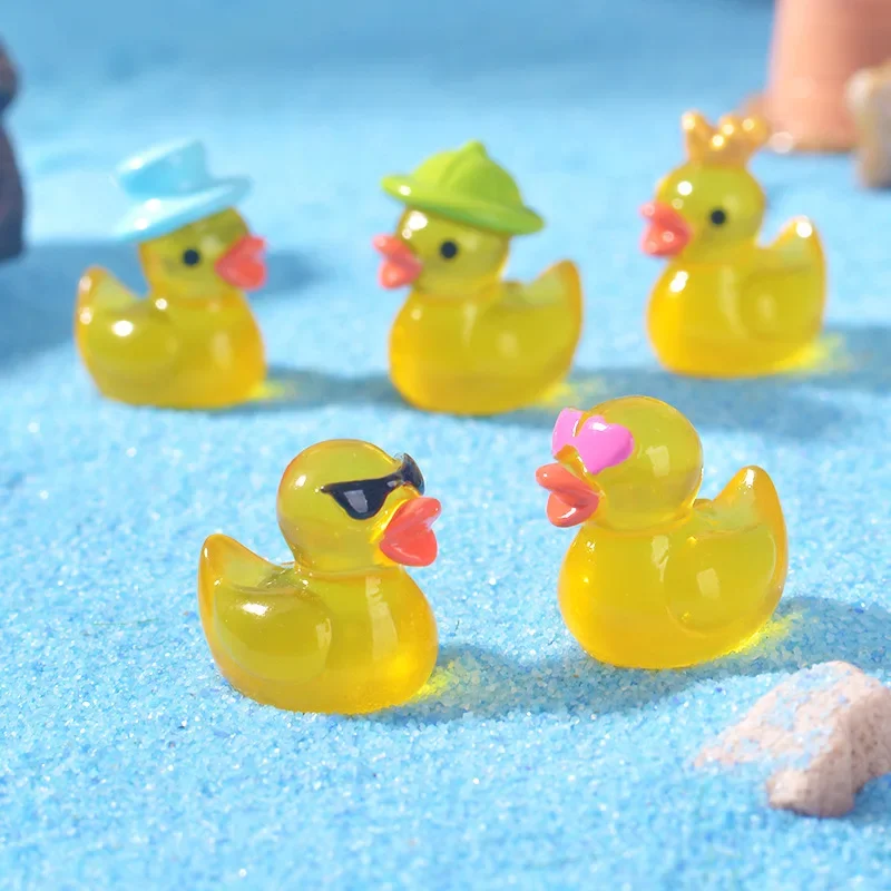 10/20/50pcs Luminous Mini Duck - Home Decor Aesthetic Pinterest 리뷰 및 가격