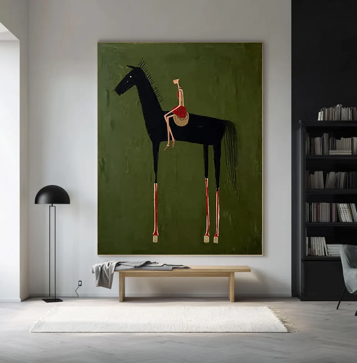 Horse Art Neutral Home Decor P - Home Decor Zen 리뷰 및 가격