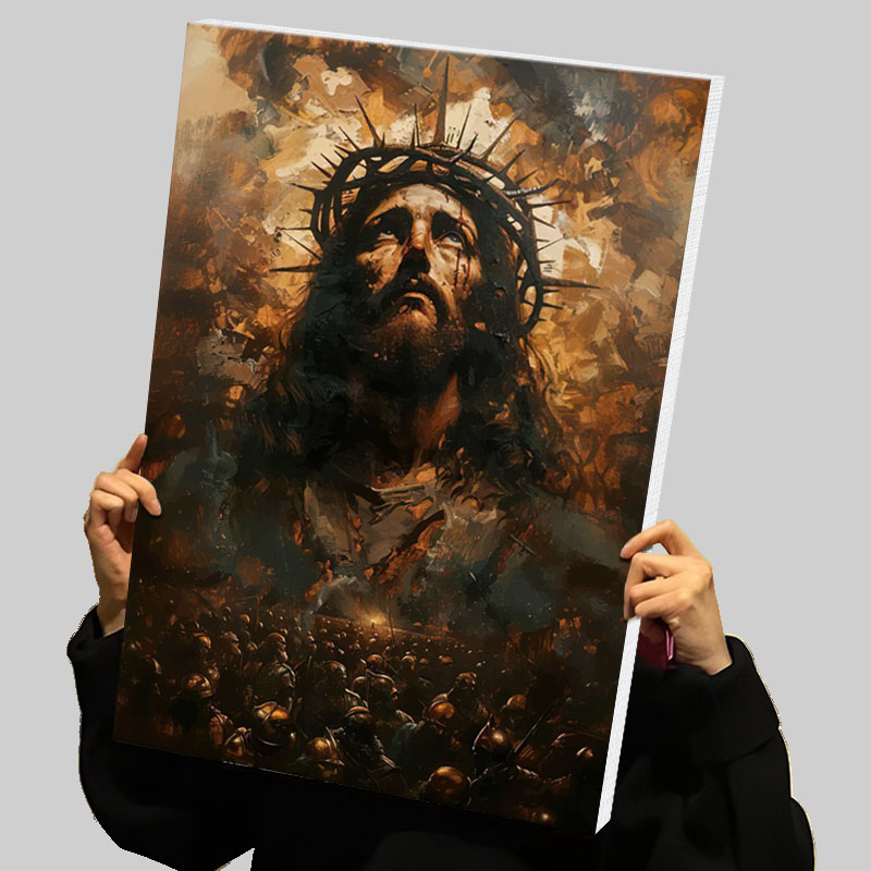 Golden Yellow Jesus Prints Pos - Home Decor Jesus 리뷰 및 가격
