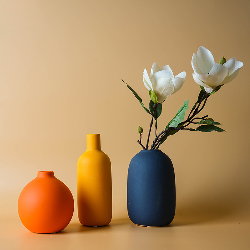 Nordic Ceramic Vase  Solid Col - Glass Vase Nordic 리뷰 및 가격