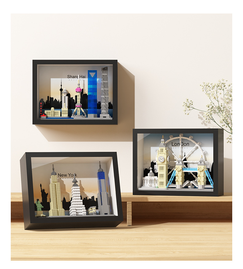 City Skyline Photo Building Bl - Home Decor Dubai 리뷰 및 가격