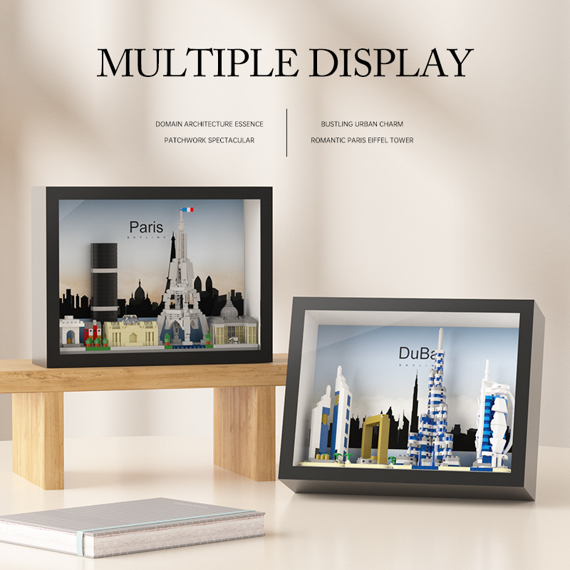 City Skyline Photo Building Bl - Home Decor Dubai 리뷰 및 가격