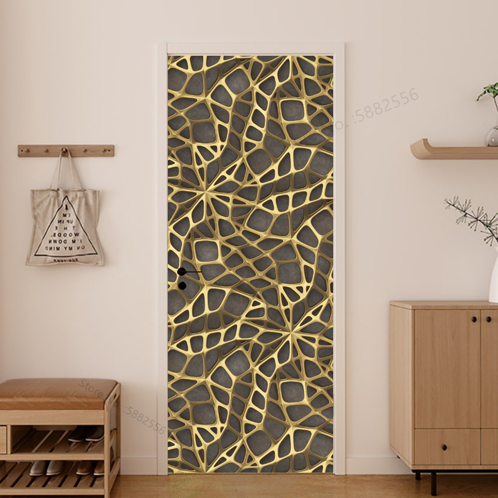 Imitation Wood Door Sticker Re - Home Decor On Sale 리뷰 및 가격