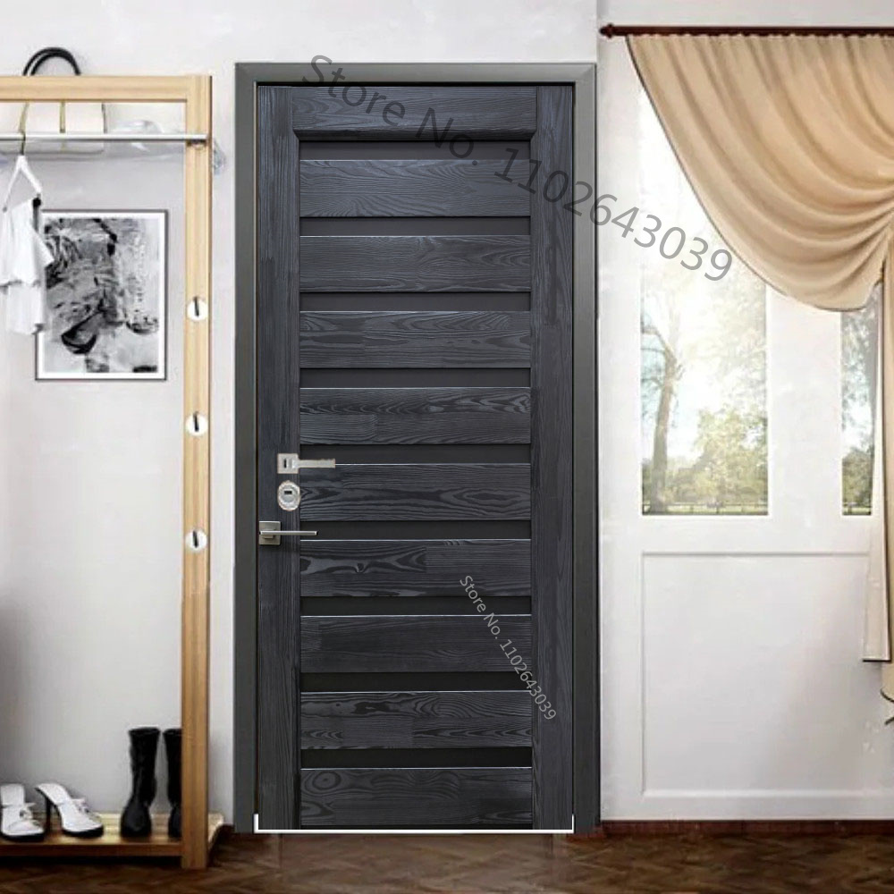 Imitation Wood Doors Sticker R - Home Decor On Sale 리뷰 및 가격
