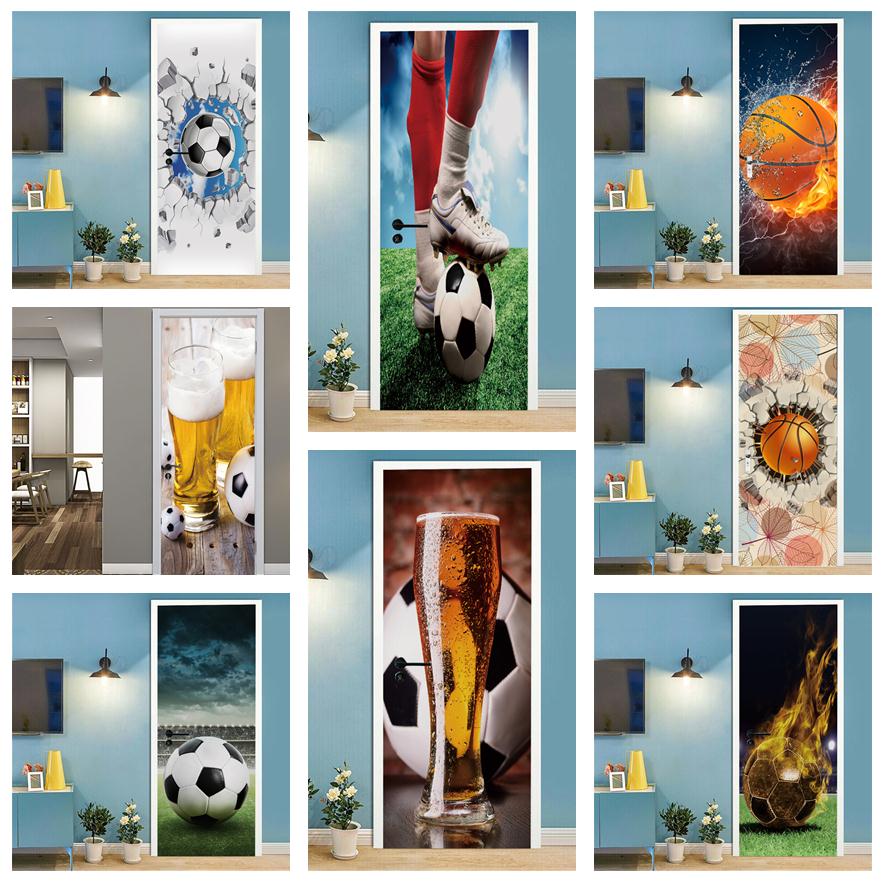 Football Basketball 3D Wallpap - Home Decor On Sale 리뷰 및 가격
