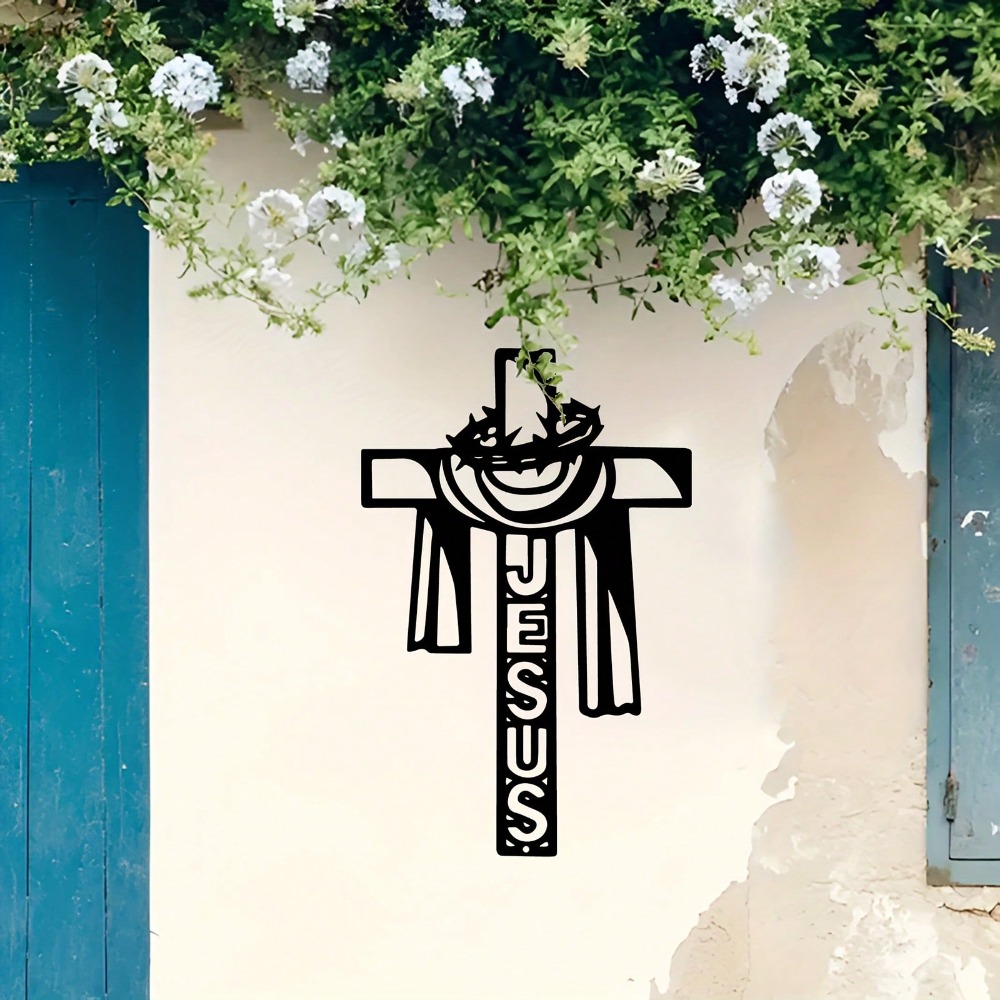 Rustic Iron Wall Art - Jesus C - Home Decor Jesus 리뷰 및 가격
