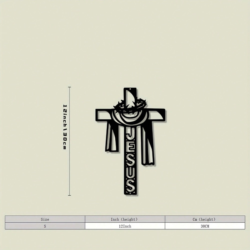 Rustic Iron Wall Art - Jesus C - Home Decor Jesus 리뷰 및 가격