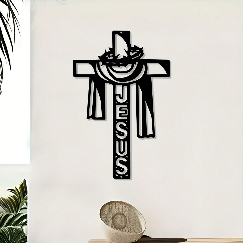 Rustic Iron Wall Art - Jesus C - Home Decor Jesus 리뷰 및 가격