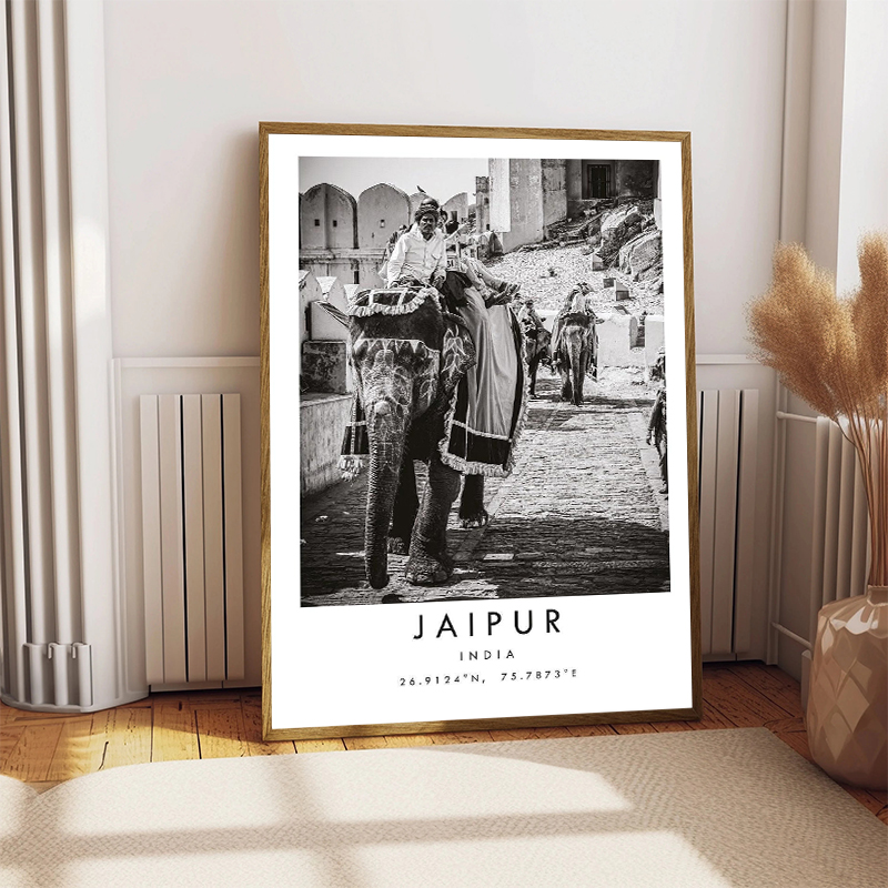 Black White Travel City Poster - Home Decor Dubai 리뷰 및 가격