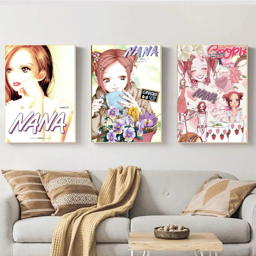 Hot Anime Posters NANA Retro K - Home Decor Aesthetic Pinterest 리뷰 및 가격