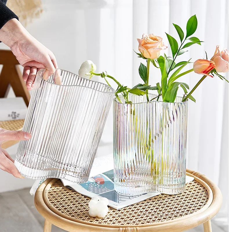 Creative Nordic Glass Vase Hom - Glass Vase Nordic 리뷰 및 가격