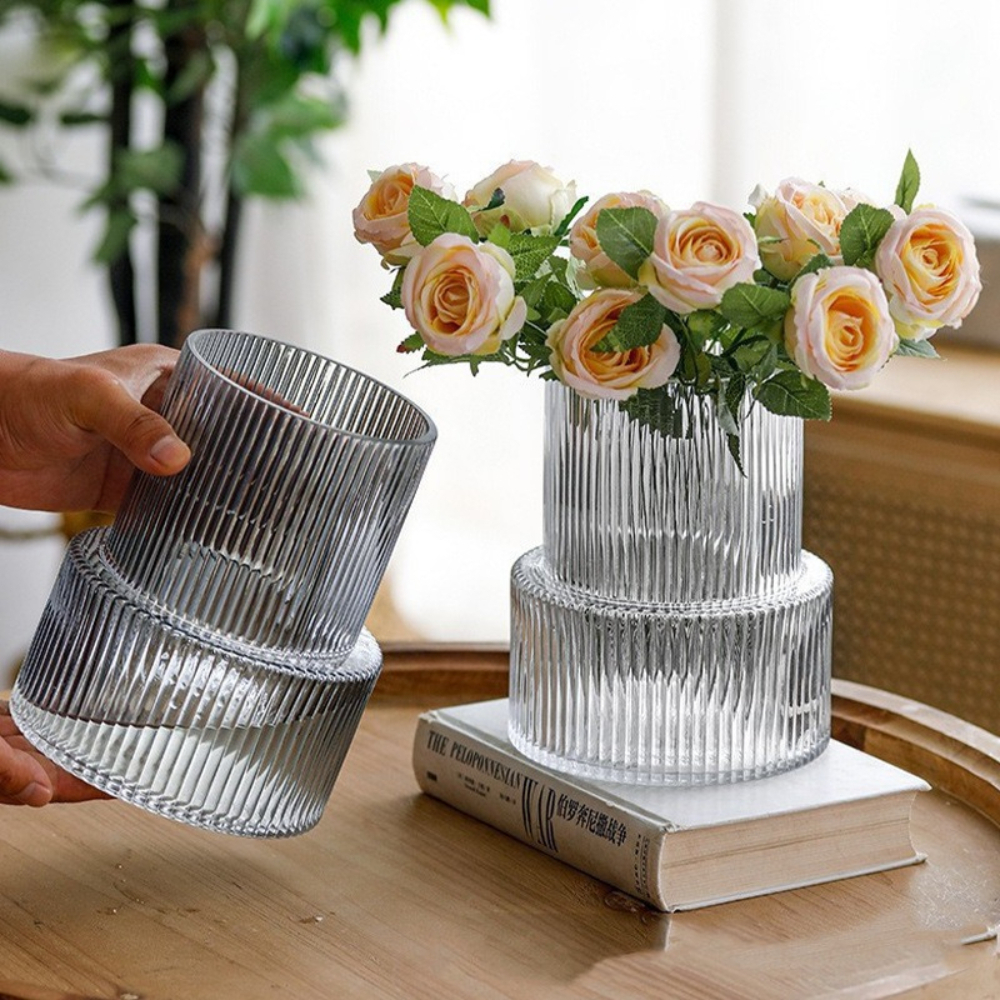 Simple Transparent Glass Strip - Glass Vase Nordic 리뷰 및 가격