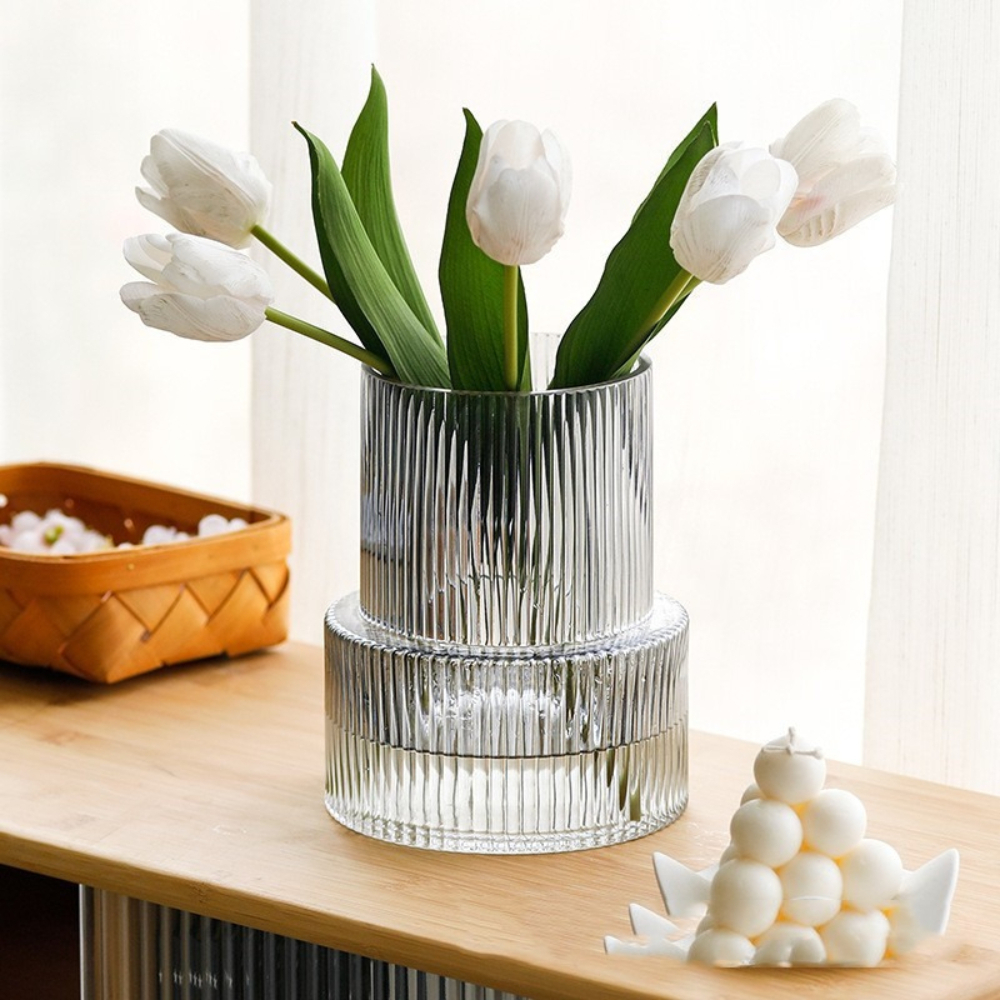 Simple Transparent Glass Strip - Glass Vase Nordic 리뷰 및 가격
