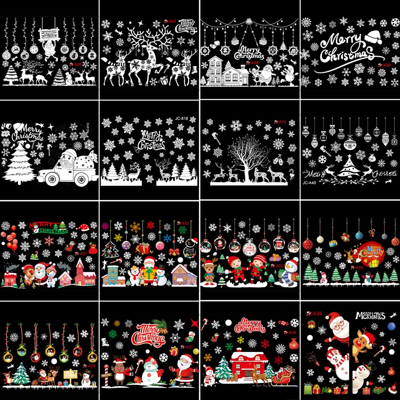 2025 Merry Christmas Wall Stic - Home Decor Window Blinds 리뷰 및 가격