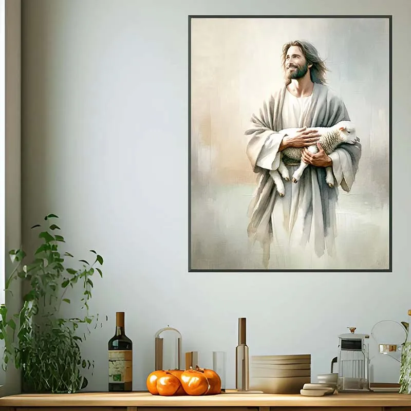 Classic Jesus Christ Walking o - Home Decor Jesus 리뷰 및 가격